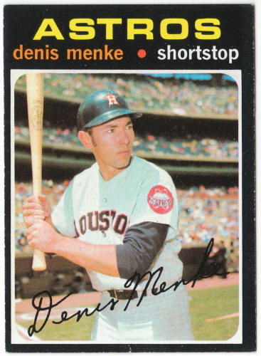 1971 Topps Baseball #130 Denis Menke