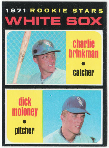 1971 Topps Baseball #13 Chicago White Sox Rookies Card