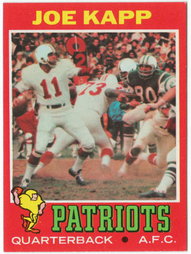 1971 Topps Football #145 Joe Kapp