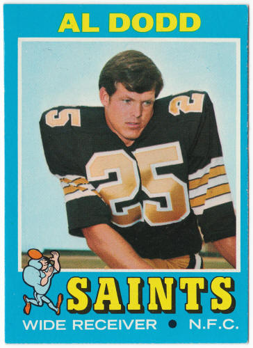 1971 Topps Football #146 Al Dodd