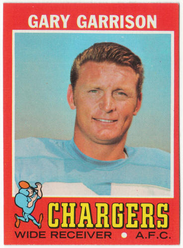 1971 Topps Football #172 Gary Garrison