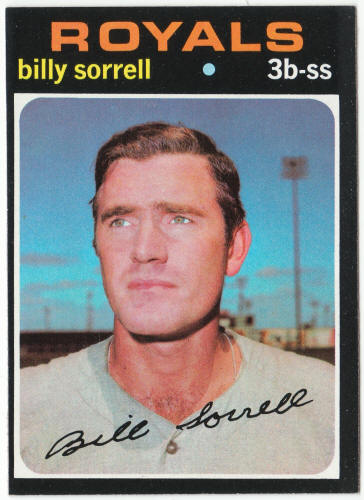 1971 Topps Baseball #17 Billy Sorrell