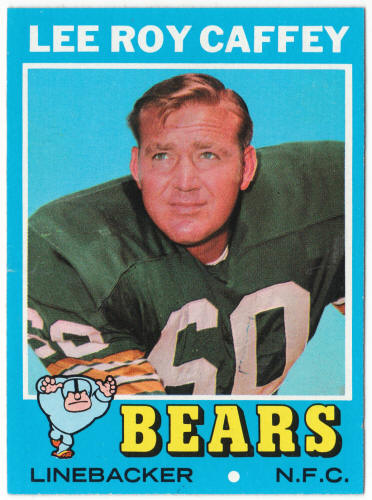 1971 Topps Football #203 Lee Roy Caffey