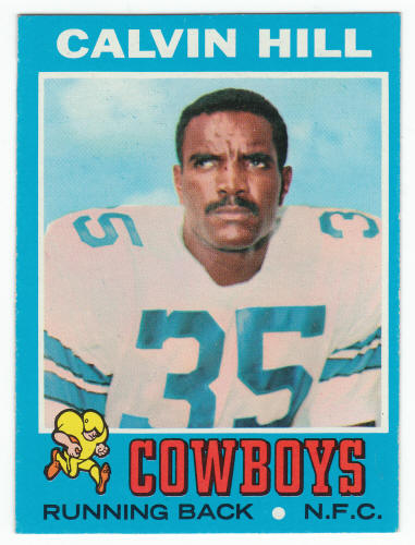 1971 Topps Football #217 Calvin Hill front