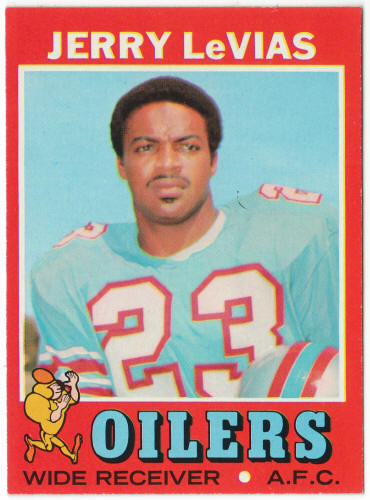 1971 Topps Football #240 Jerry LeVias