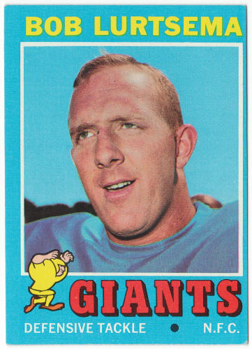 1971 Topps Football #241 Bob Lurtsema