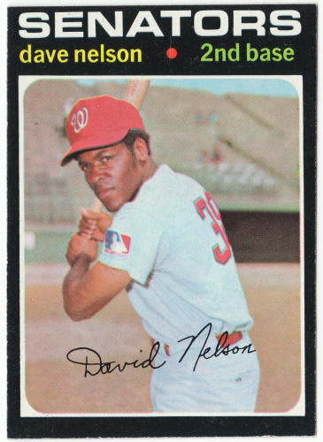 1971 Topps Baseball #241 Dave Nelson
