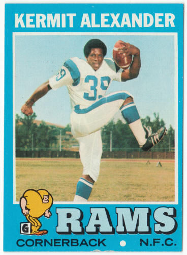 1971 Topps Football #243 Kermit Alexander