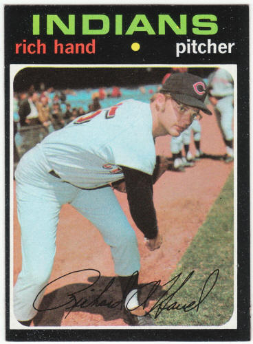 1971 Topps Baseball #24 Rich Hand Rookie card front