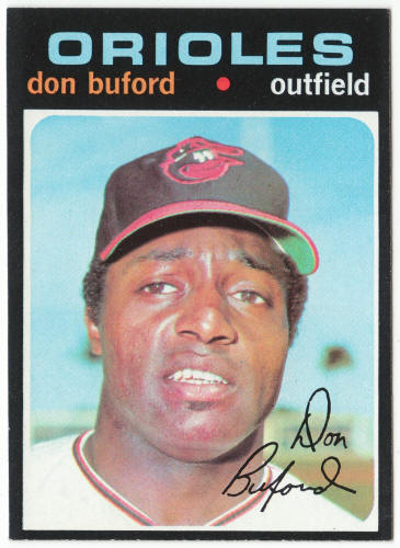 1971 Topps Baseball #29 Don Buford