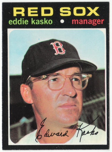 1971 Topps Baseball #31 Eddie Kasko