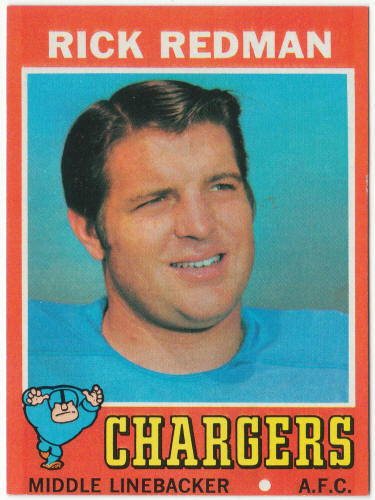 1971 Topps Football #42 Rick Redman