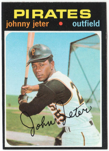 1971 Topps Baseball #47 Johnny Jeter