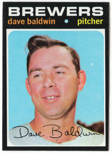 1971 Topps Baseball #48 Dave Baldwin