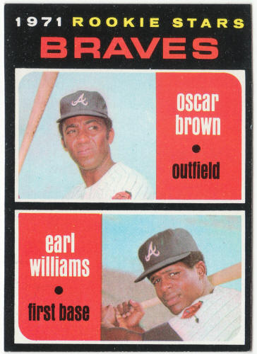 1971 Topps Baseball #52 Atlanta Braves Rookies