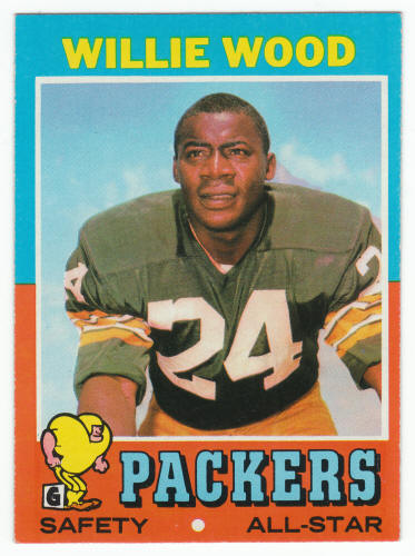 1971 Topps Football #55 Willie Wood front