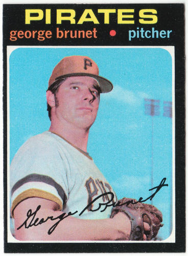 1971 Topps Baseball #73 George Brunet front