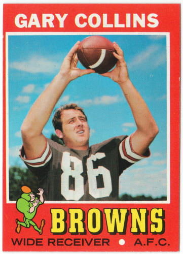 1971 Topps Football #75 Gary Collins