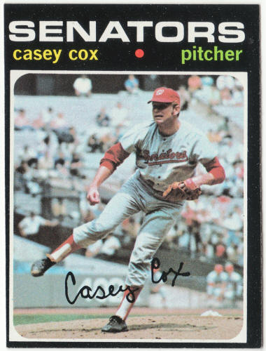 1971 Topps Baseball #82 Casey Cox