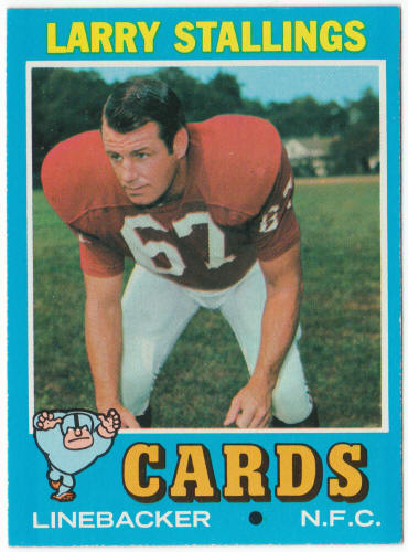 1971 Topps Football #93 Larry Stallings