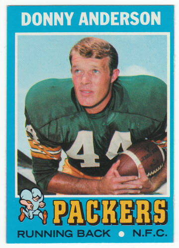 1971 Topps Football Donny Anderson #162