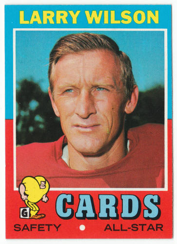 1971 Topps Football #20 Larry Wilson front