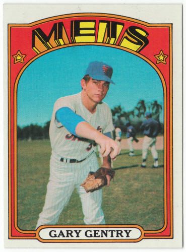1972 Topps Baseball #105 Gary Gentry