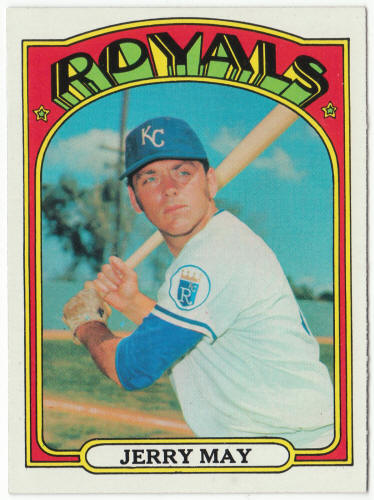 1972 Topps Baseball #109 Jerry May