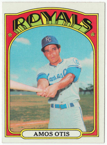 1972 Topps Baseball #10 Amos Otis