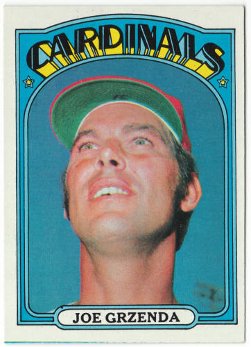 1972 Topps Baseball #13 Joe Grzenda