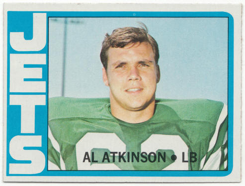 1972 Topps Football #159 Al Atkinson