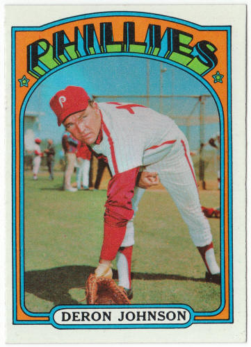 1972 Topps Baseball #167 Deron Johnson