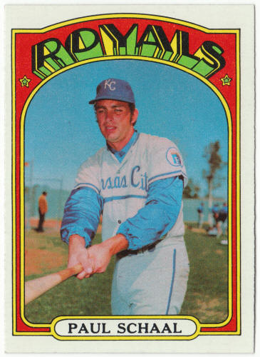 1972 Topps Baseball #177 Paul Schaal