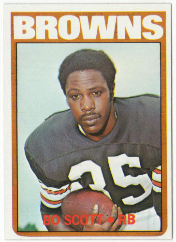 1972 Topps Football #187 Bo Scott