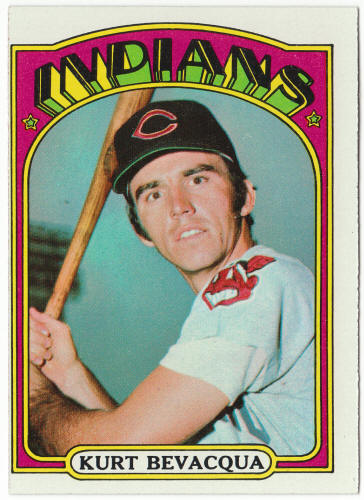 1972 Topps Baseball #193 Kurt Bevacqua Rookie Card