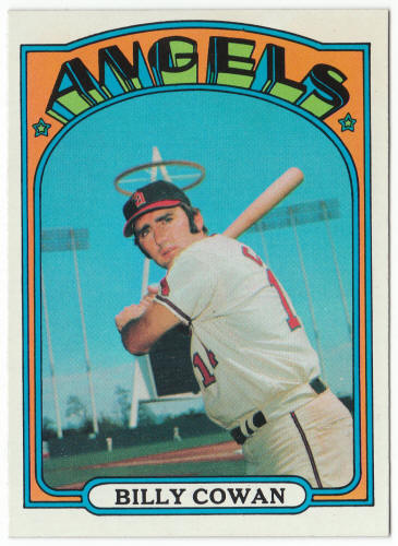 1972 Topps Baseball #19 Billy Cowan