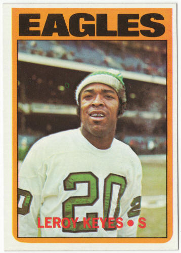 1972 Topps Football #201 Leroy Keyes Rookie Card