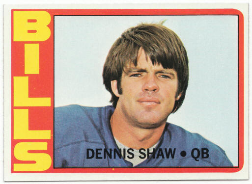 1972 Topps Football #238 Dennis Shaw
