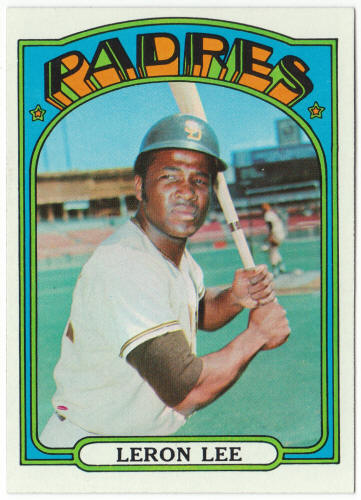 1972 Topps Baseball #238 Leron Lee
