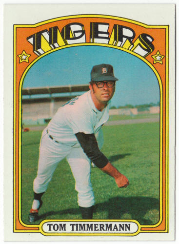 1972 Topps Baseball #239 Tom Timmermann