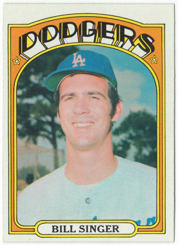 1972 Topps Baseball #25 Bill Singer
