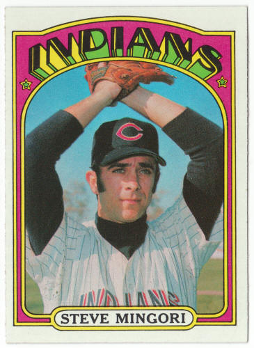 1972 Topps Baseball #261 Steve Mingori