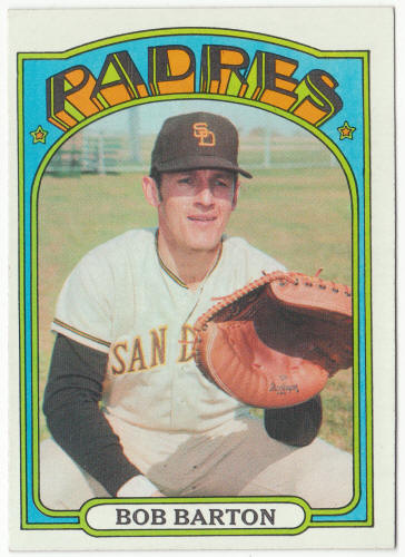 1972 Topps Baseball #39 Bob Barton