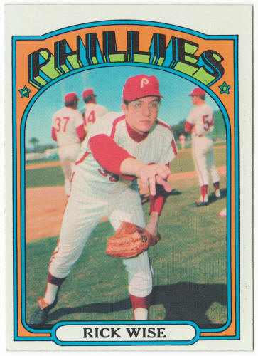 1972 Topps Baseball #43 Rick Wise