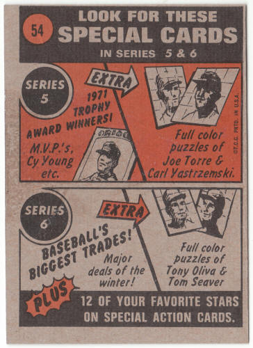 1972 Topps Baseball #54 Bud Harrelson In Action