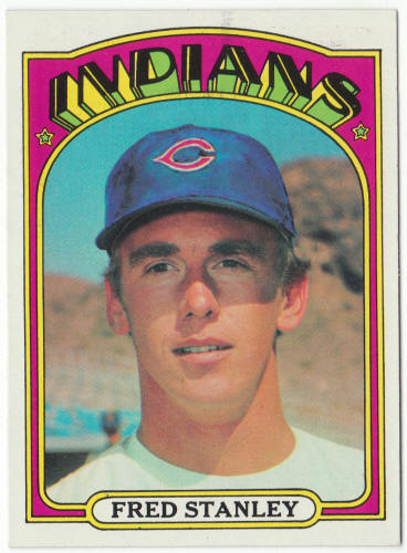 1972 Topps Baseball #59 Fred Stanley Rookie Card