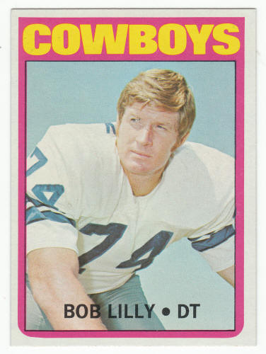 1972 Topps Bob Lilly #145 front