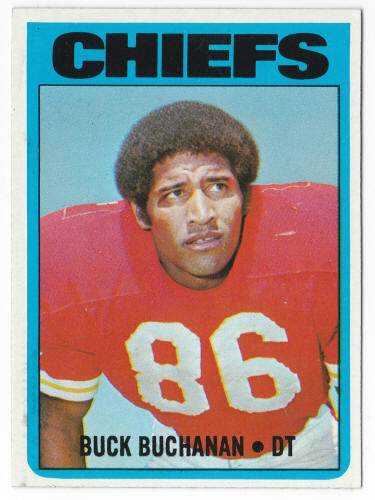 1972 Topps #204 Buck Buchanan front