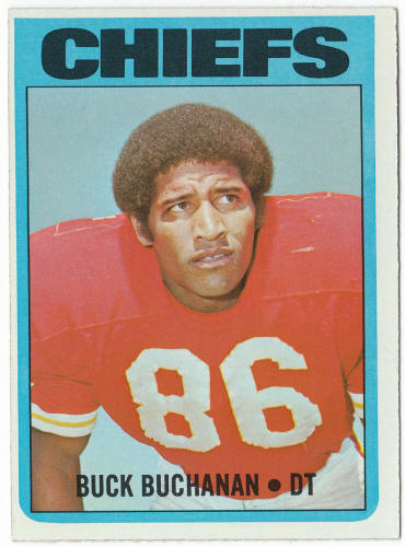 1972 Topps Football #204 Buck Buchanan