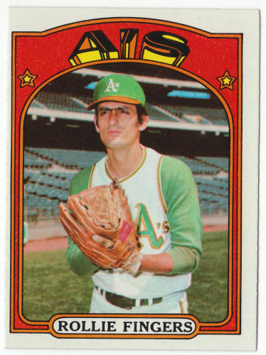 1972 Topps Baseball #241 Rollie Fingers front